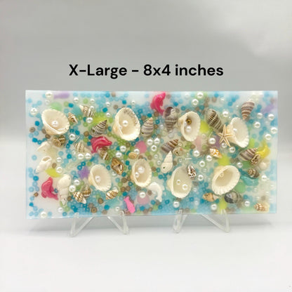 X-Large Mermaid Picky Pad fidget OCD-ADHD-Anxiety relief -Trichotillomania-Skin Picking-Repetitive Behavior-DIY jewelry kit!