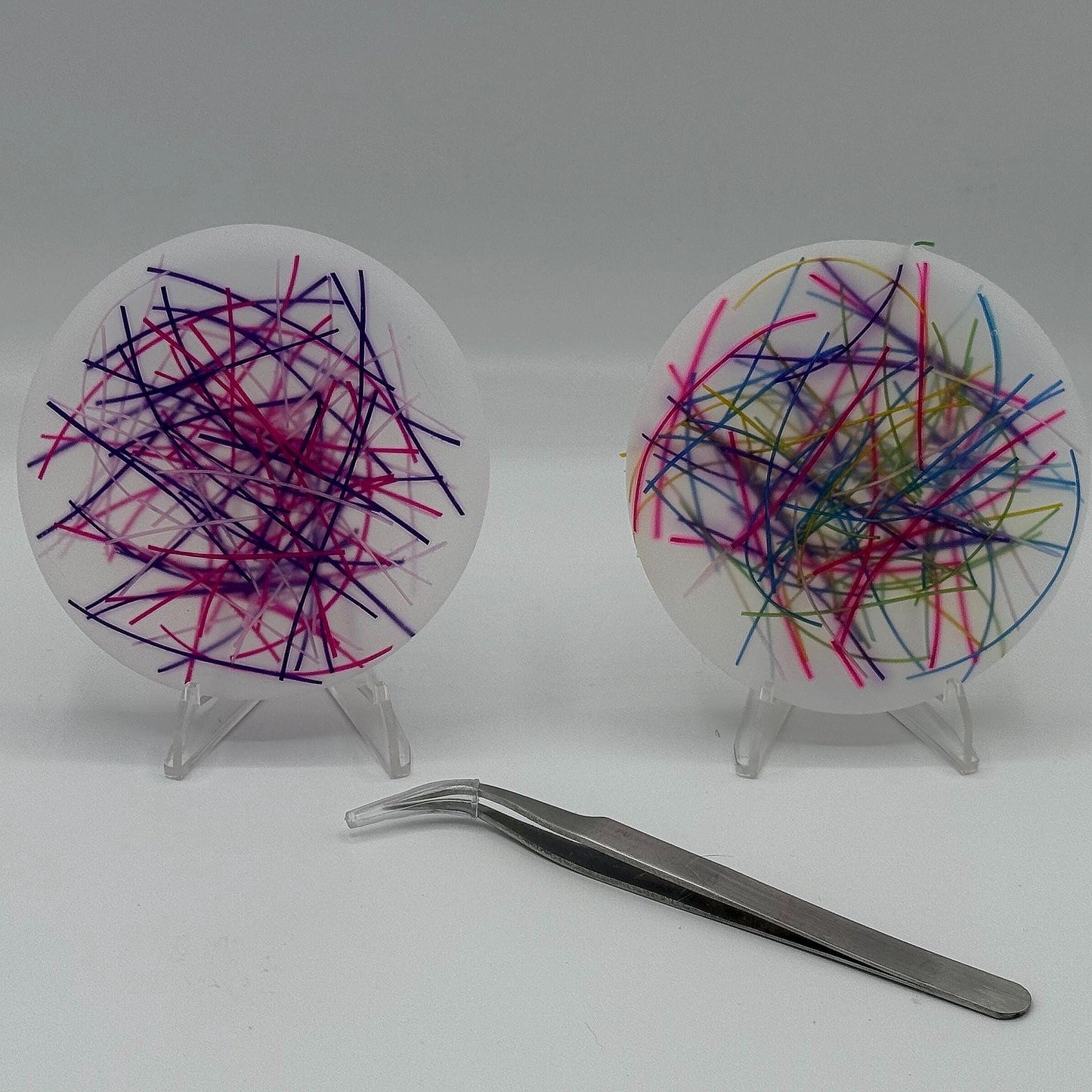 BIRDNEST 6-PK PickyPad w/Tweezers: Sensory Fidget Toy for Trichotillomania,Repetitive Behaviors