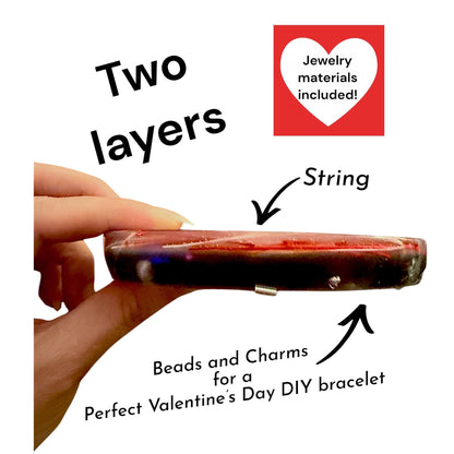 2-in-1 Sensory Fidget Pick Pad, Beads & Bird Nest, Jewelry Making