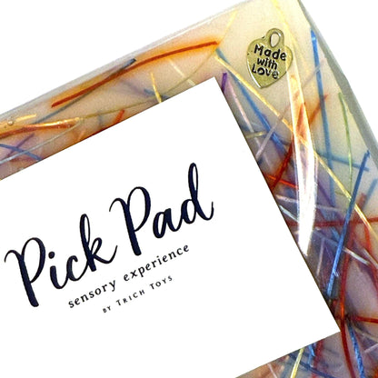 BIRDNEST PickyPad w/Tweezers: Sensory Fidget Toy for Trichotillomania,Repetitive Behaviors