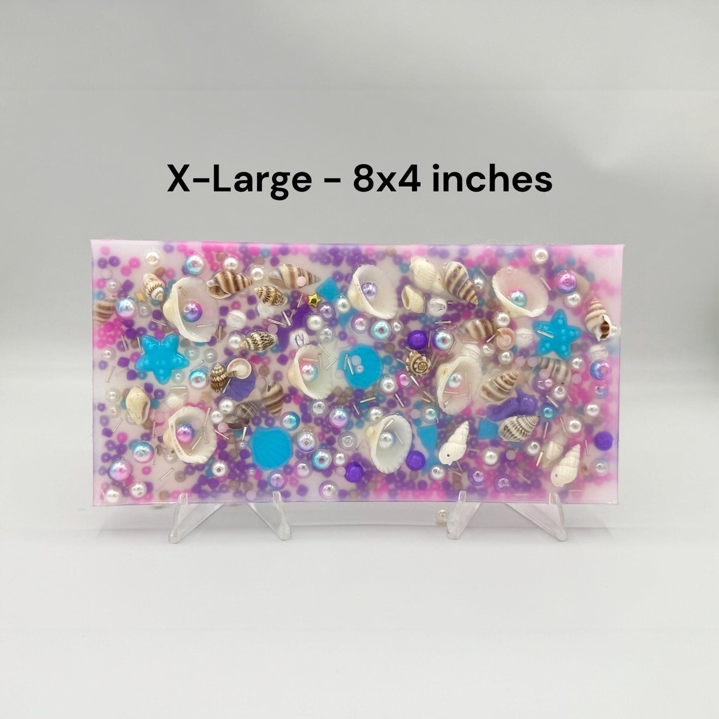 X-Large Mermaid Picky Pad fidget OCD-ADHD-Anxiety relief -Trichotillomania-Skin Picking-Repetitive Behavior-DIY jewelry kit!