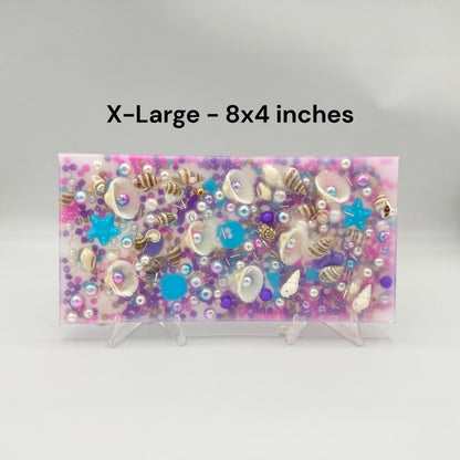 X-Large Mermaid Picky Pad fidget OCD-ADHD-Anxiety relief -Trichotillomania-Skin Picking-Repetitive Behavior-DIY jewelry kit!