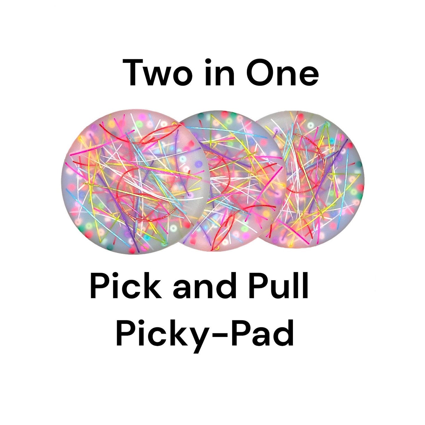 2-in-1 Sensory Fidget Pad: Bird Nest & Beads - Anxiety Relief