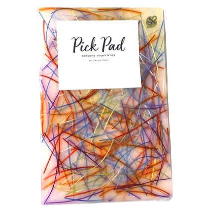 BIRDNEST PickyPad w/Tweezers: Sensory Fidget Toy for Trichotillomania,Repetitive Behaviors