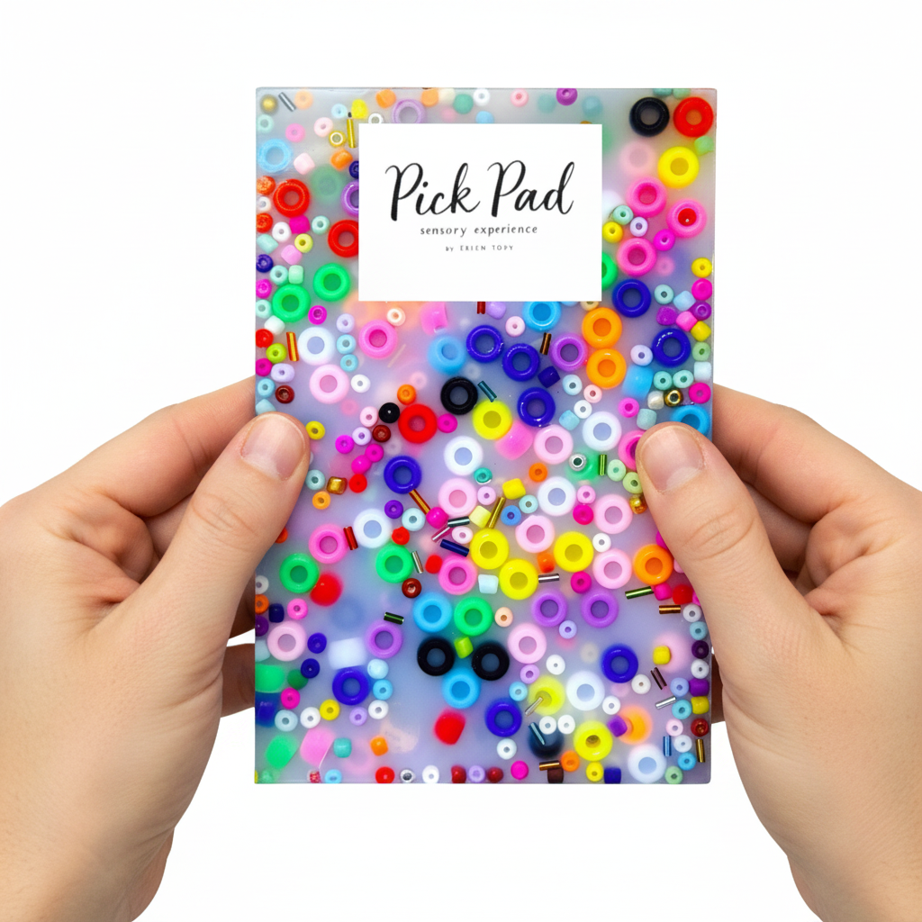Jumbo Rainbow Pick Pad: Tactile Sensory Fidget