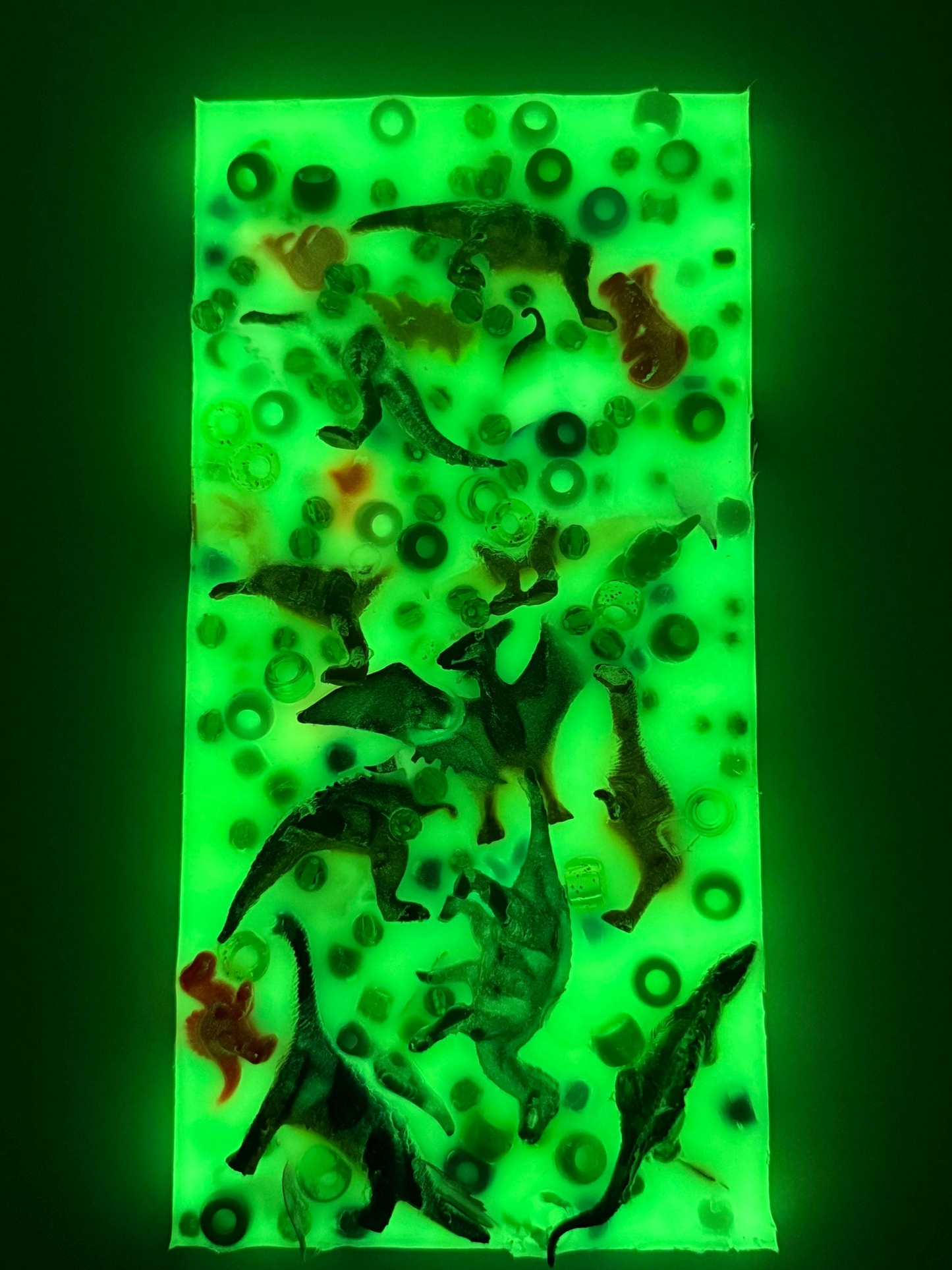 XL Dinosaur Glow-in-the-Dark Picky Pad | Kids Sensory Fidget Toy